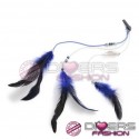Extensión Pluma Feather - Plumas Naturales - Tendencia Hollywood - 40 cm