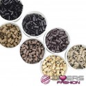 Mini Anillas Ligeras para Extensiones I-Tip Invisibles y Duraderas