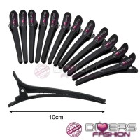 Pinzas separadoras de cabello para extensiones 12 cm