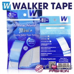 72 Mini's Ultra Hold Cinta Adhesiva para Sistemas Capilares: Fijación Extra Fuerte y Duradera | Walker Tape