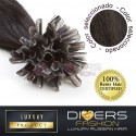 Extensiones de queratina 25 unidades, 100% cabello humano Ruso - LUXURY RUSSIAN HAIR