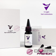 V-Light Glue: Pegamento Líquido para Extensiones de Cabello con Fijación Superior