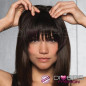 Flequillo de cabello con clips Cabello 100% Humano Indio Flequillo de cabello con clips Cabello 100% Humano Indio