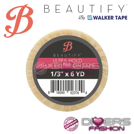 Ultra Hold Cinta Adhesiva para Extensiones de Cabello Walker Beautify - Máxima Fijación y Conforto