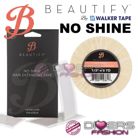 No Shine Cinta Adhesiva para Extensiones de Cabello Beautify - Pieles Sensibles