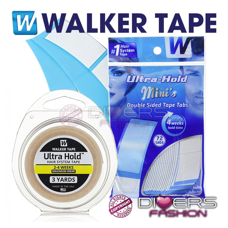 Ultra Hold Cinta Adhesiva para Sistemas Capilares: Fijación Extra Fuerte y Duradera | Walker Tape