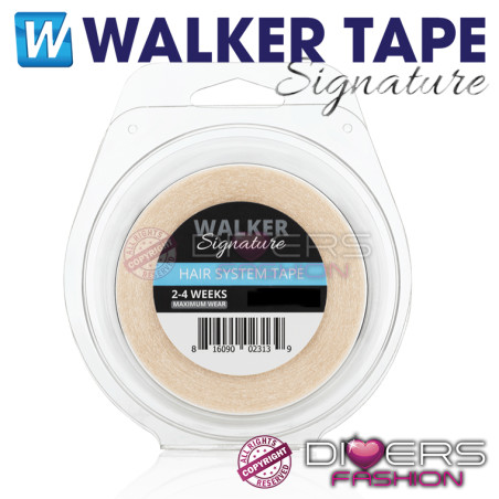 Cinta Adhesiva Signature para Prótesis Capilares: Fina y poderosa, 6,5 mm de espesor | Walker Tape