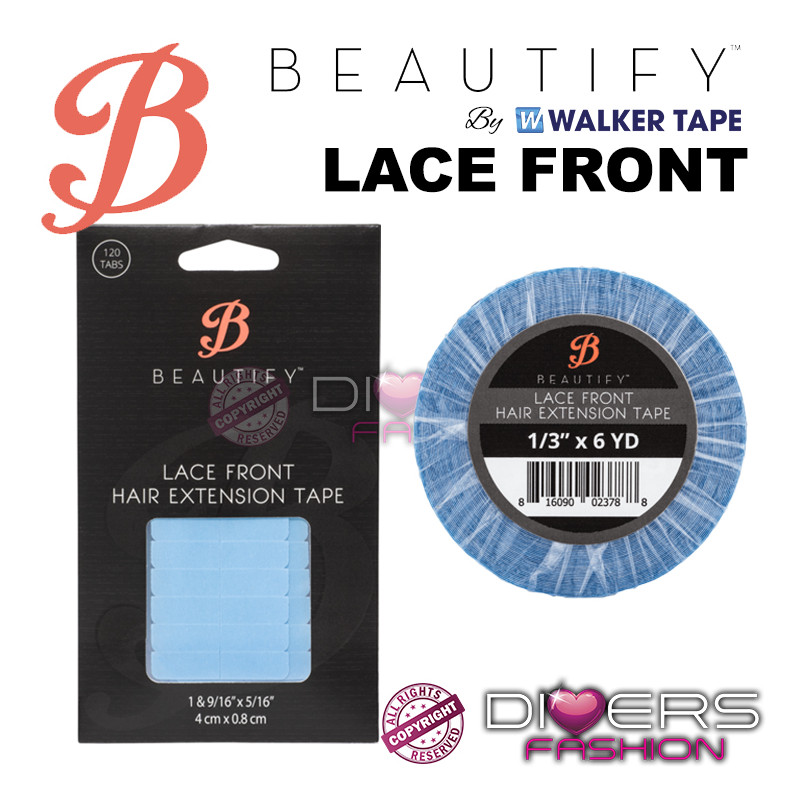 Lace Front Cinta Adhesiva para Extensiones de Cabello Beautify - Acabado Discreto