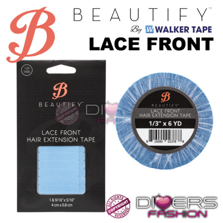 Lace Front Cinta Adhesiva para Extensiones de Cabello Beautify - Acabado Discreto