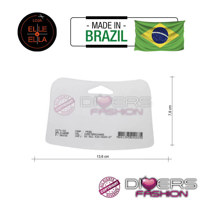 Espátula Aplicadora de Gel adhesivo - Mega Hair Ele e Ela studios