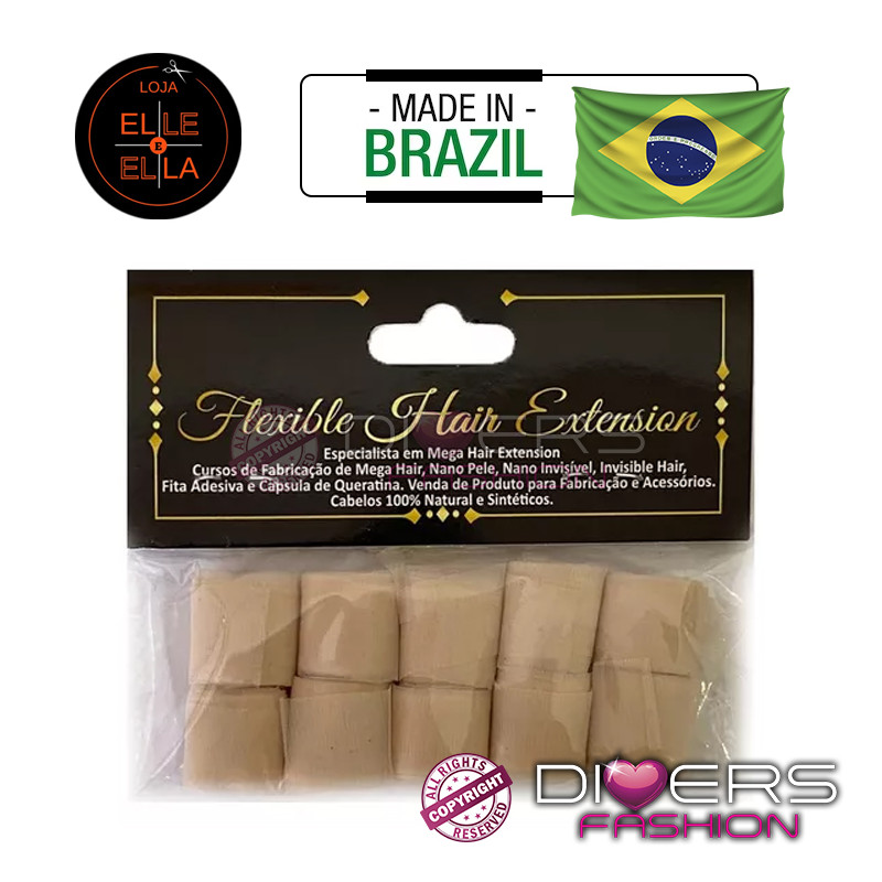 Cinta Nanopiel Extensión Invisible Confección Extensiones Mega Hair Ele e Ela Studios