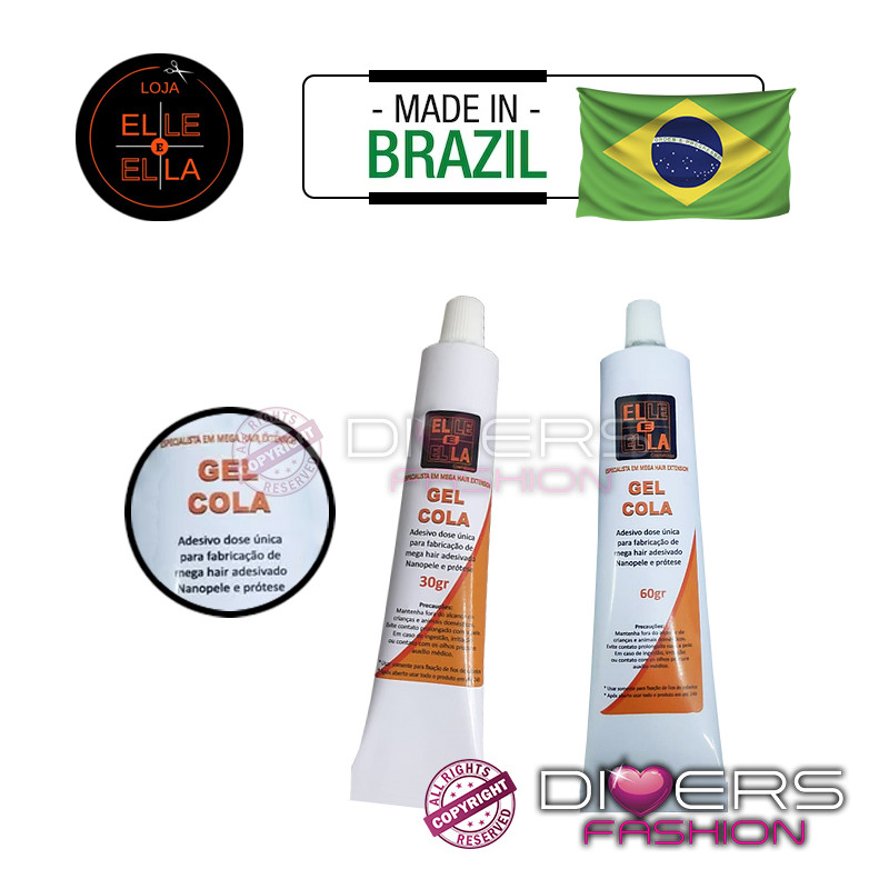 Gel cola para fabricación de Extensiones Mega Hair / Prótesis capilares - Ele e Ela Studios Gel cola para fabricación de Extensiones Mega Hair / Prótesis capilares - Ele e Ela Studios