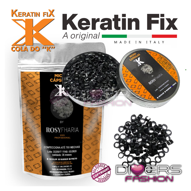 Microcápsula Queratina do K - Cola do K Keratin Fix Microcápsula Queratina do K - Cola do K Keratin Fix