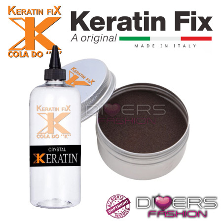 Queratina en Polvo Crystal Keratin Italiana - Cola do K Keratin Fix 60g