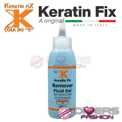 Removedor de Extensiones de Cabello en Gel: Removedor do K - Cola do K Keratin Fix 100ml