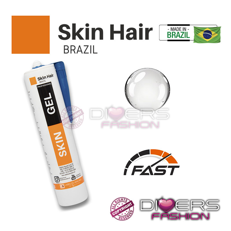 ¡NUEVO! Gel adhesivo Skin Hair para la fabricación de Extensiones Mega Hair / Prótesis capilares - Skin Hair Brazil