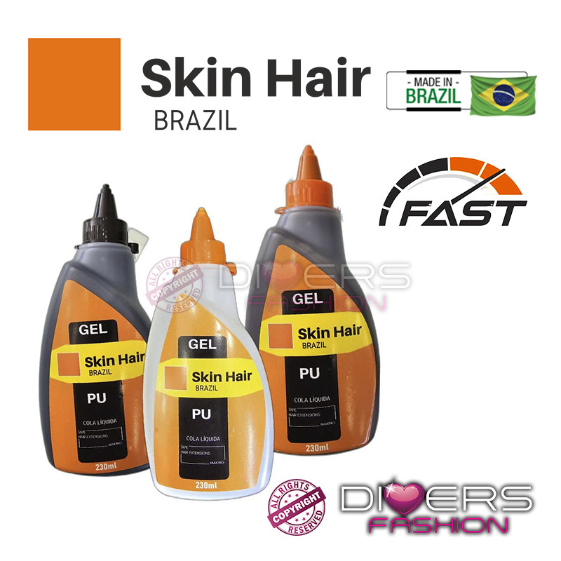 Cola Líquida Gel PU Skin Hair para la fabricación de Extensiones / Prótesis capilares - Skin Hair Brazil Cola Líquida Gel PU Skin Hair para la fabricación de Extensiones / Prótesis capilares - Skin Hair Brazil