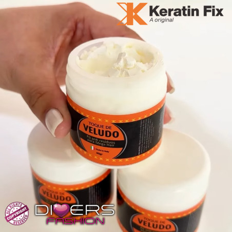 Toque de Veludo 60g - Polvo Removedor Cinta Adhesiva Anti Residuos para Extensiones Mega Hair - Cola do K