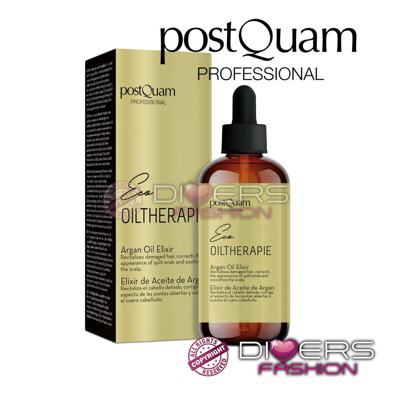 Eco Oiltherapie Elixir de Aceite de Argán 100ml - Nutrición y Brillo PostQuam Eco Oiltherapie Elixir de Aceite de Argán 100ml - Nutrición y Brillo PostQuam