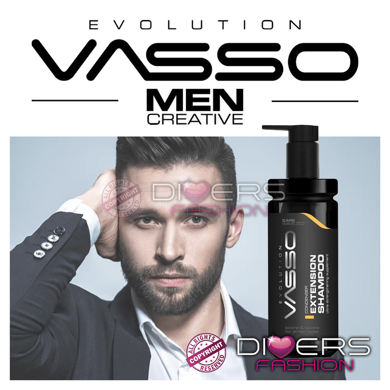 Condenser Extension Shampoo Vasso Evolution 370 ml – Fortalecimiento Capilar con Biotina y Taurina Condenser Extension Shampoo Vasso Evolution 370 ml – Fortalecimiento Capilar con Biotina y Taurina