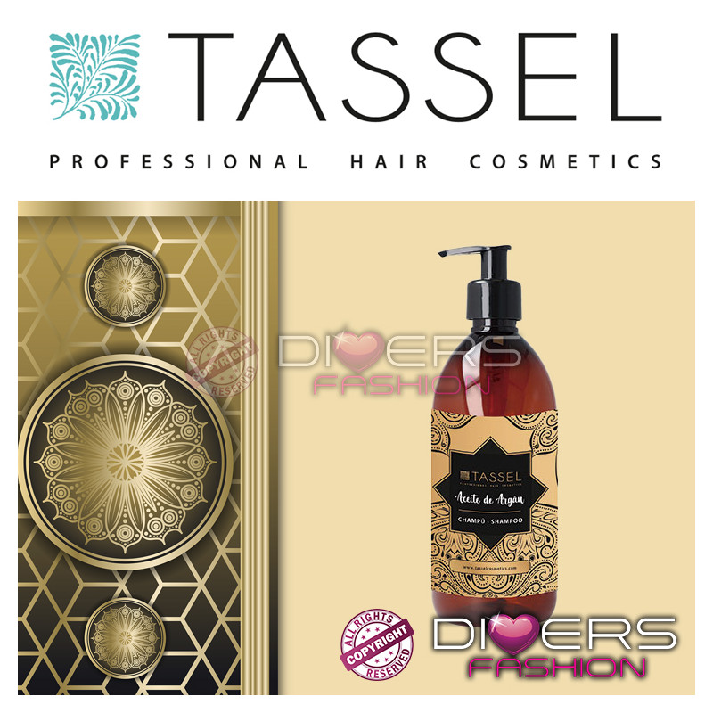 Champú Tassel con Aceite de Argán – Nutrición, Reparación y Brillo Champú Tassel con Aceite de Argán – Nutrición, Reparación y Brillo