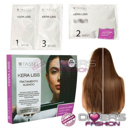 Kera-Liss Tassel – Alisado Profesional con Ácido Hialurónico y Queratina