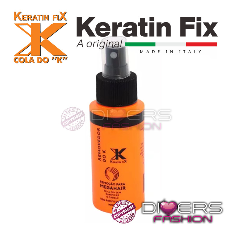 Removedor de Queratina Cola do K - Keratin Fix: Removedor do K 100 ml Removedor de Queratina Cola do K - Keratin Fix: Removedor do K 100 ml
