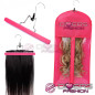 Bolsa de Almacenamiento para Extensiones de Cabello con Percha Profesional