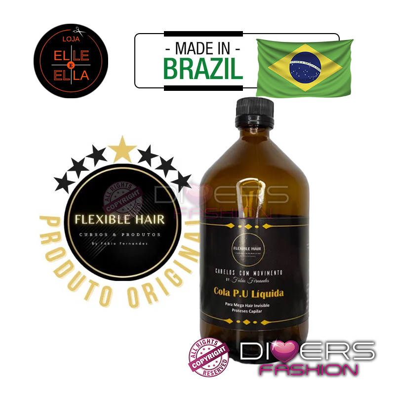 Adhesivo Líquido P.U Flexible Hair: Confección Profesional e Invisible de Mega Hair Adhesivo Adhesivo Líquido P.U Flexible Hair: Confección Profesional e Invisible de Mega Hair Adhesivo