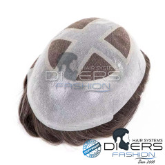 Prótesis Capilar Para Hombre FlexSkin AirPro – Base de PU con Paneles Ventilados Lace | Cabello 100 % Humano Premium