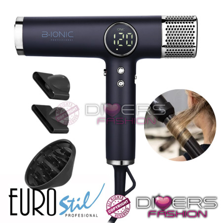 Secador de Pelo Profesional Eurostil Bionic – Motor Sin Escobillas | Ligero, Potente & Iónico