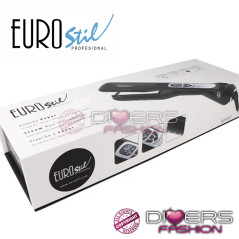 Plancha de Vapor Eurostil Professional – Steam Hair Straightener | Alisado Rápido y Duradero