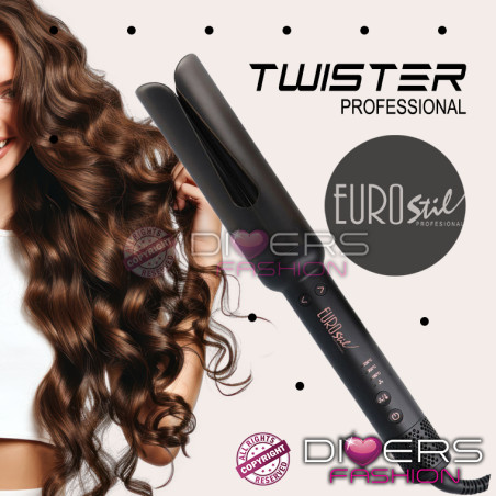 Eurostil Twister – Moldeador Automático de Rizos | Cerámica, Aire Frío & Cable 360º