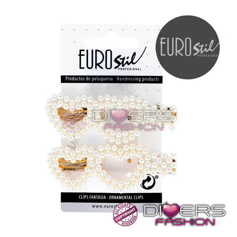 Horquillas con Perlas – Doble Corazón (2 Unidades) | Joyería para Peinados de Boda & Fiesta Horquillas con Perlas – Doble Corazón (2 Unidades) | Joyería para Peinados de Boda & Fiesta