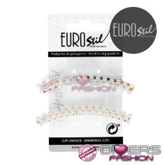 Horquillas con Perlas – Barra Curva (2 Unidades) | Joyería para Peinados de Boda & Fiesta