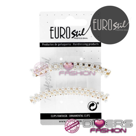 Horquillas con Perlas – Barra Curva (2 Unidades) | Joyería para Peinados de Boda & Fiesta