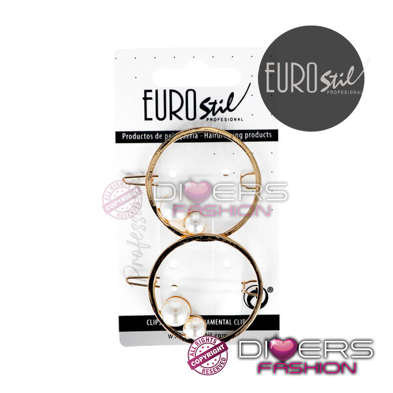 Horquillas con Perlas – Aro Dorado (2 Unidades) | Joyería para Peinados de Boda & Fiesta Horquillas con Perlas – Aro Dorado (2 Unidades) | Joyería para Peinados de Boda & Fiesta