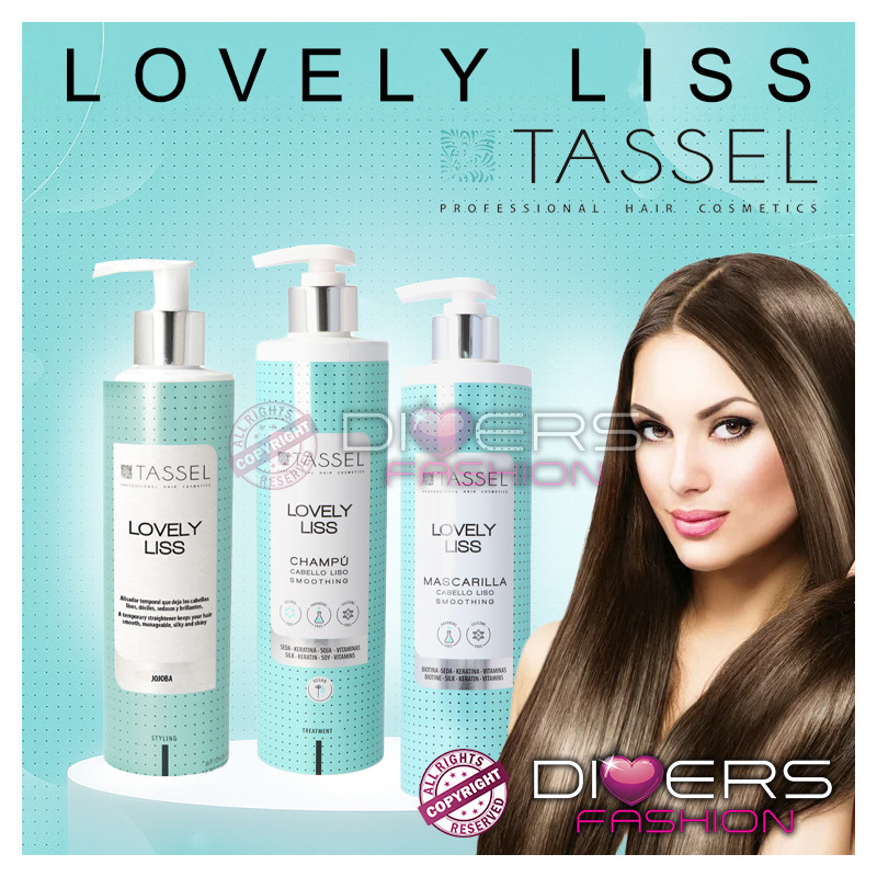 Gama Lovely Liss – Anti-Frizz y Alisado Temporal | Champú, Mascarilla & Acondicionador