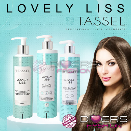Gama Lovely Liss – Anti-Frizz y Alisado Temporal | Champú, Mascarilla & Acondicionador