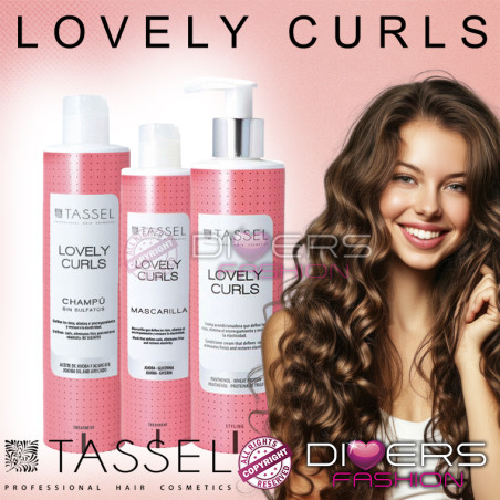 Gama Lovely Curls – Rizos definidos, hidratados y sin frizz | Champú, Mascarilla & Acondicionador