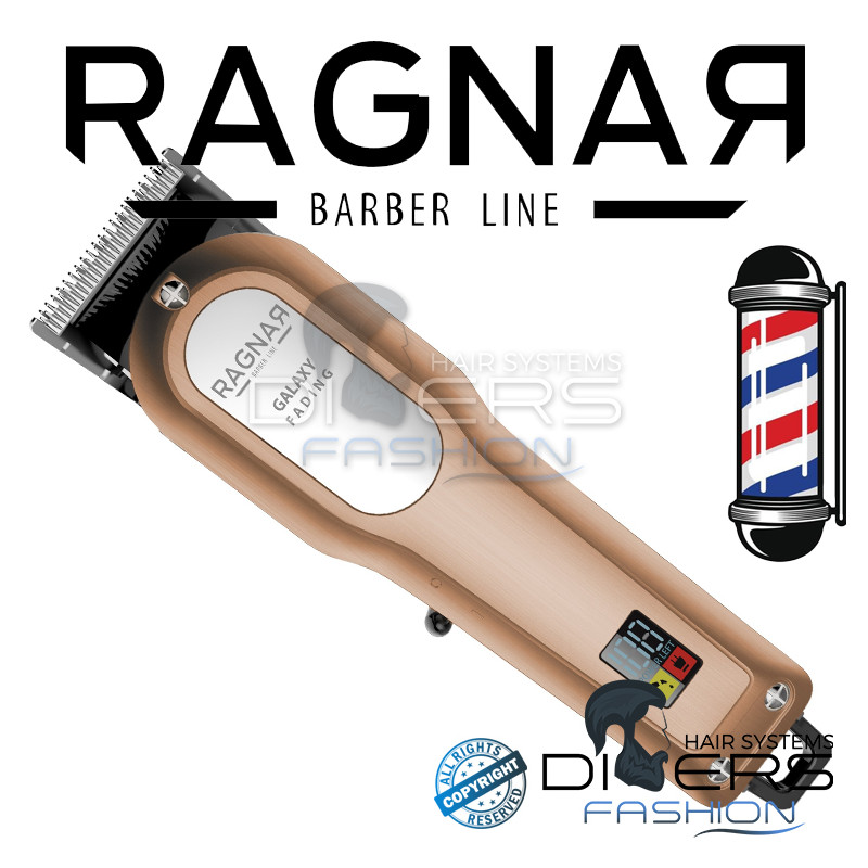 Máquina de Corte Profesional Ragnar Galaxy 0,5 mm – Ideal para Rapado, Corte al Ras y Definir la Base del Degradado Máquina de Corte Profesional Ragnar Galaxy 0,5 mm – Ideal para Rapado, Corte al Ras y Definir la Base del Degradado