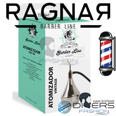 Pulverizador Vintage de Acero Inoxidable 250ml – Barber Line | Diseño Clásico & Profesional