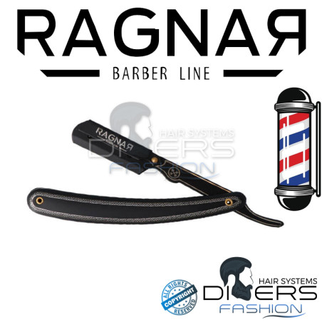 Navaja Profesional Ragnar Refined Negra – 145mm | Acero Inoxidable & Resina de Alta Calidad