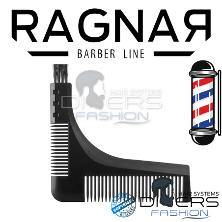 Peine Guía para Barba y Bigote Barber Line – Eurostil | Precisión & Estilo