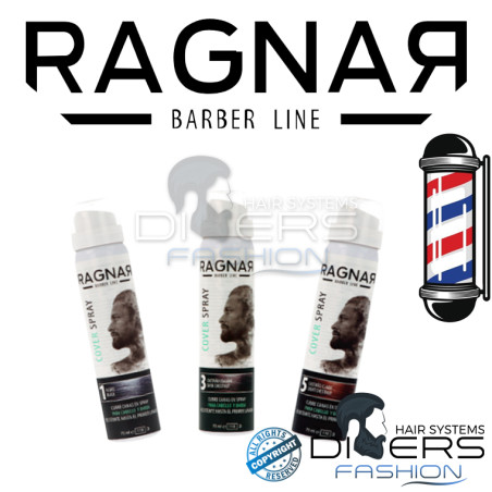 Retoque de Raíces Ragnar 75ml – Spray Temporal para Cabello & Barba