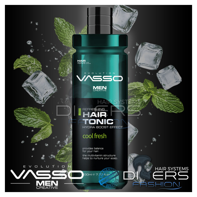 Tónico Capilar Masculino Refrescante Mentol Cool Fresh | VASSO Hair Tonic Hydra Boost 260ml Tónico Capilar Masculino Refrescante Mentol Cool Fresh | VASSO Hair Tonic Hydra Boost 260ml