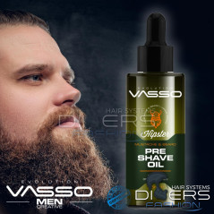 Aceite Pre-Afeitado Hidratante & Calmante 75ml – VASSO Hipster Mustache & Beard Viking Period