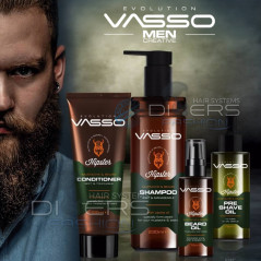 Champú para Barba y Bigote 260ml – VASSO Hipster Mustache & Beard Viking Period