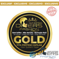 Cinta Adhesiva GOLD Original D.F.H.S: Fijación fuerte y remoción sin removedor para prótesis capilares