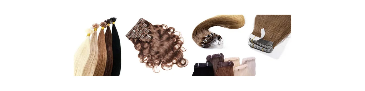 Extensiones de Pelo Natural 100% Humano Remy | DiversFashion
